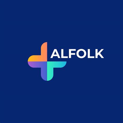 Alfolk company logo design | Pikvector