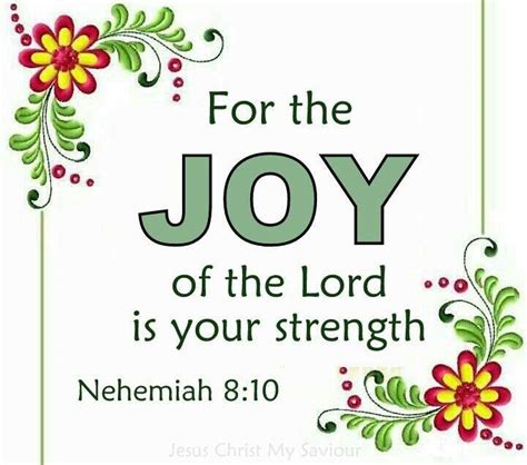 Nehemiah 8:10 | Joy of the lord, Nehemiah, Bible verses