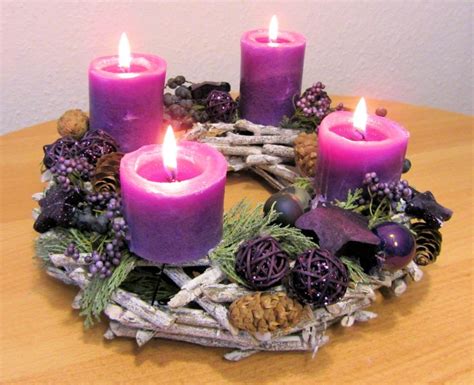 Advent Wreath | Holiday centerpieces, Advent candles, Christmas candles