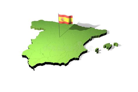 Map of Spain stock illustration. Illustration of regions - 4047084