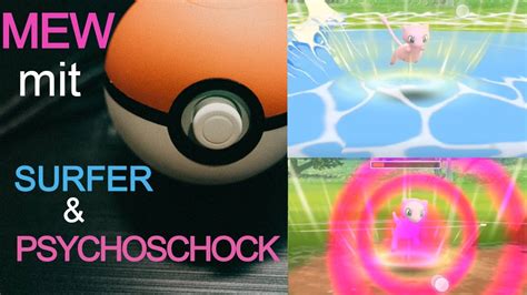 Yodas MEW Special Day | Mew mit den Attacken Surfer & Psychoschock | Pokemon Go Mew Moveset ...