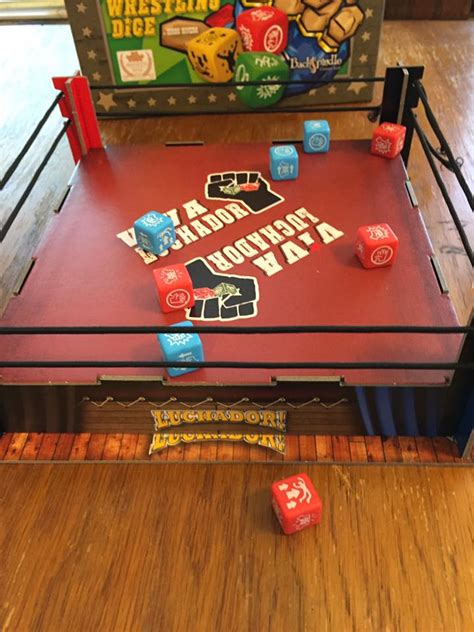 Luchador Mexican Wresting Dice Game Review - Just Short of Crazy