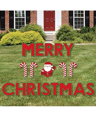 Merry Christmas - Yard Sign Outdoor Lawn Decorations - Christmas Yard ...