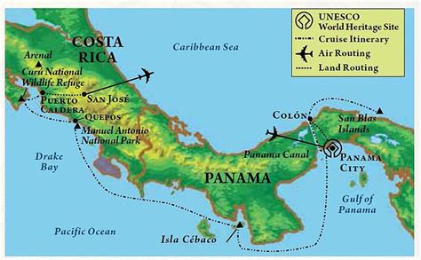 Map Of Costa Rica And Panama – Verjaardag Vrouw 2020