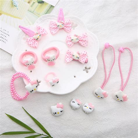 Hello Kitty – Hair Accessories – 13 Piece Set – TH001 | Jojostyle.co.nz