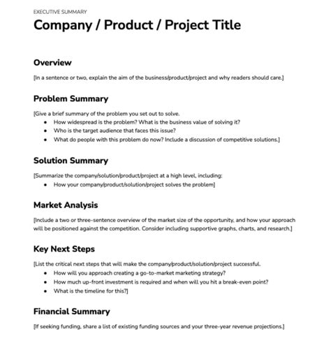 How to write a good executive summary for business plan - QuyaSoft