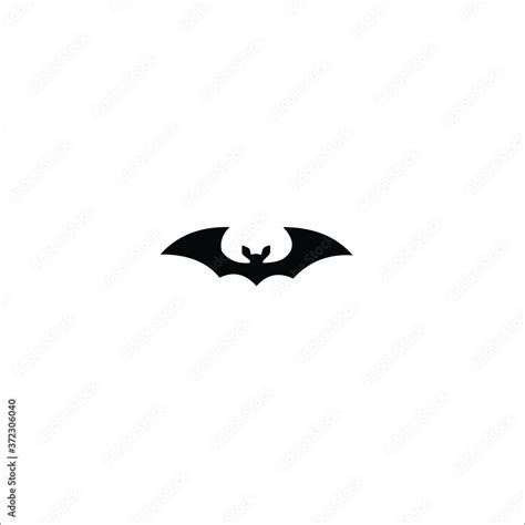 halloween bat silhouette vector design isolated on white background ...