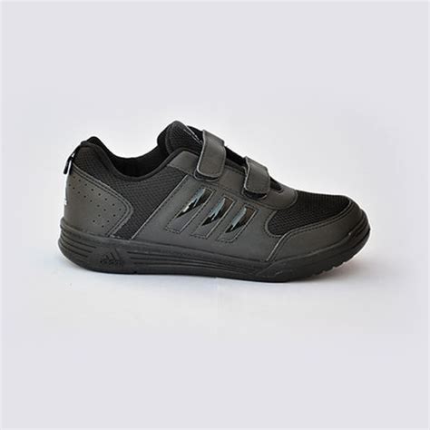 Adidas Velcro Black- UK1 to UK4