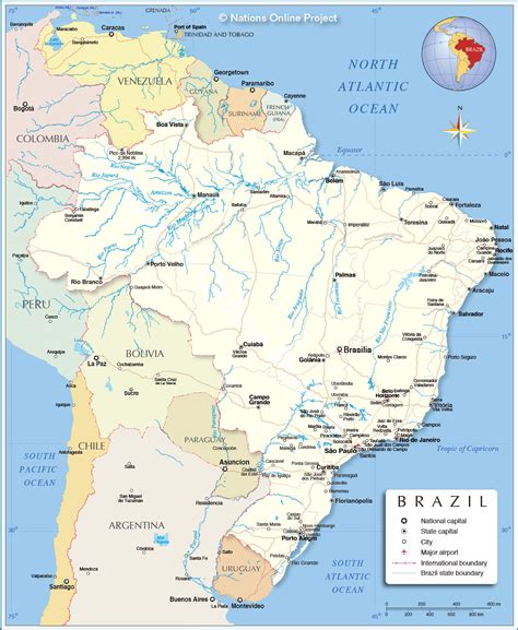 MAP OF BRAZIL – mapofmap1