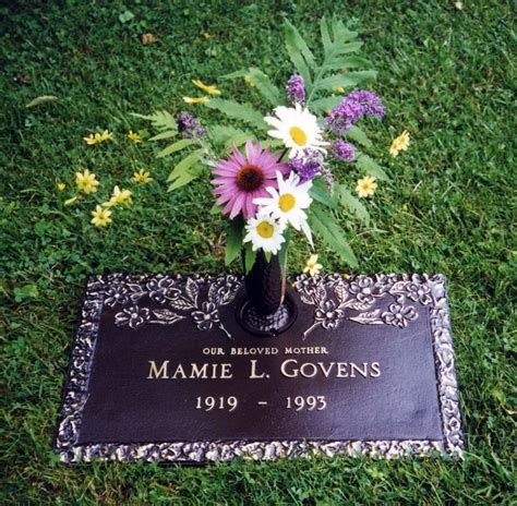 Handcrafted Grave Marker - Dogwood Design | Grave marker, Flat grave markers, Funeral floral