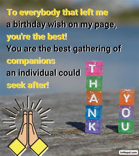 Thanks For Birthday Wishes Reply | 100+ Messages With Cards