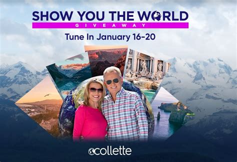 Wheel of Fortune Collette Show You The World 2023 Sweepstakes in 2023 | Win a vacation, Wheel of ...