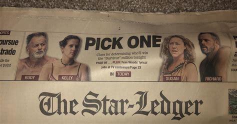 8-23-2000: Survivor Borneo Season Finale in the newspaper! : r/survivor