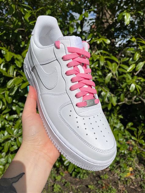 SneakerScience Air Force 1 Replacement Laces Hot Pink | Etsy