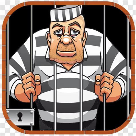 Prisoner Cartoon Crime - Royaltyfree - Jail Transparent PNG