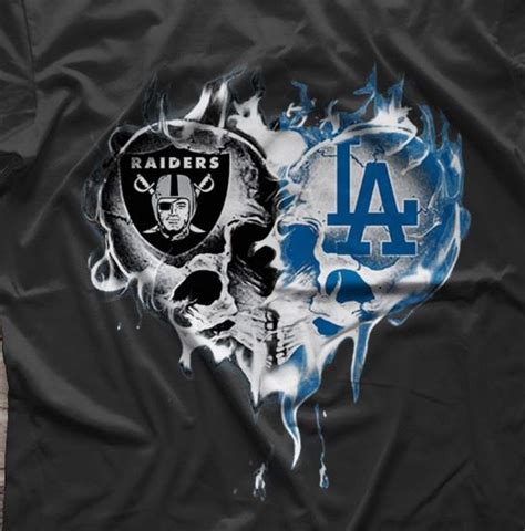 DODGERS | Oakland raiders wallpapers, Raiders tattoos, Oakland raiders ...