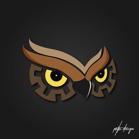 Owl Logo Design | Owl logo, Logo design, Design