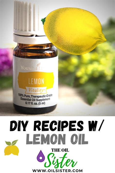 The Ultimate Guide to Lemon Essential Oil | Lemon essential oils, Lemon oil recipe, Oil recipes