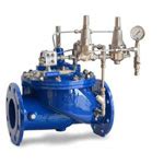 Upstream pressure relief surge anticipating automatic control valve Fig ...