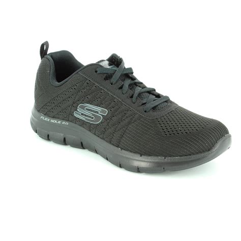 Skechers Flex Appeal 2 12757 BBK Black trainers