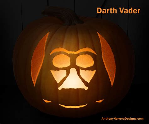 Star Wars Pumpkin Carving Templates — Anthony Herrera Designs