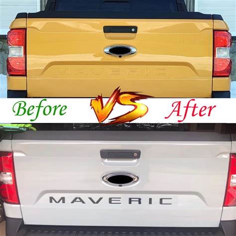 Ford Maverick Tailgate Letters - Discover The 64 Images & 4 Videos