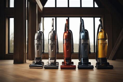 Premium AI Image | Highperformance upright vacuum cleaners with HEPA ...