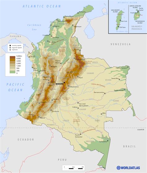 Colombia Maps & Facts