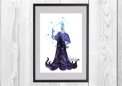 Hades Hercules Disney Art Print Digital Files decor nursery - Inspire ...