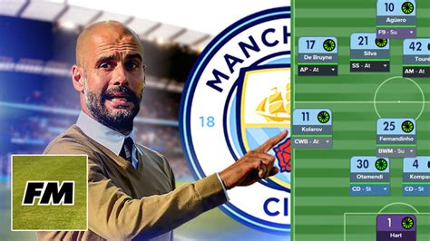 Guardiola Man City Tactics for Football Manager 2016/2017 - The Raumdeuter