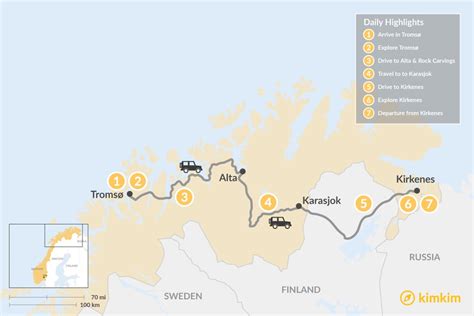 Norway Northern Lights Road Trip - 7 Days | kimkim