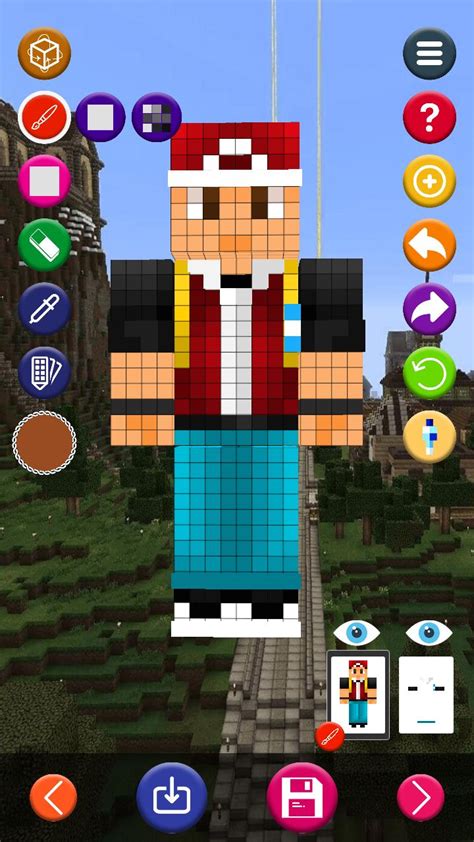 Skin Editor 3D for Minecraft APK do pobrania na Androida