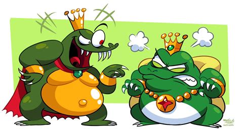 Meanest Greenest Nintendo Kings (K. Rool + Wart) by Mast3r-Rainb0w on DeviantArt | Rool, King ...