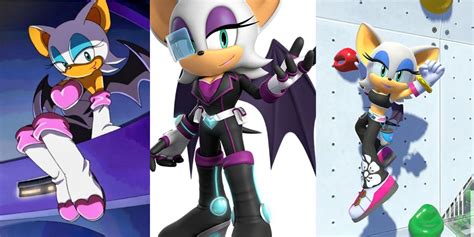 Sonic: 7 Best Rouge The Bat Character Designs