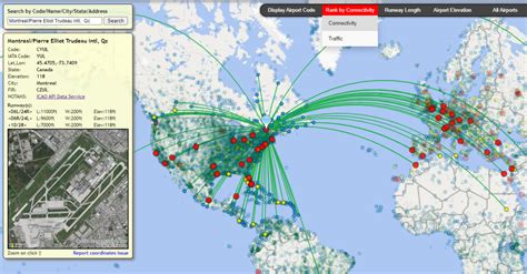 World Airport and Runway Map - ICAO Official Website