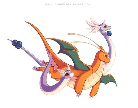 Dragonite evolution line by me : r/pokemon