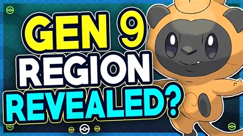 The Gen 9 Pokémon Region Has Potentially Been Revealed... - YouTube