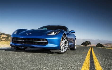 2014 Chevrolet Corvette Stingray Blue Wallpaper | HD Car Wallpapers | ID #4230