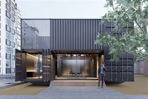 Container Office Design on Behance