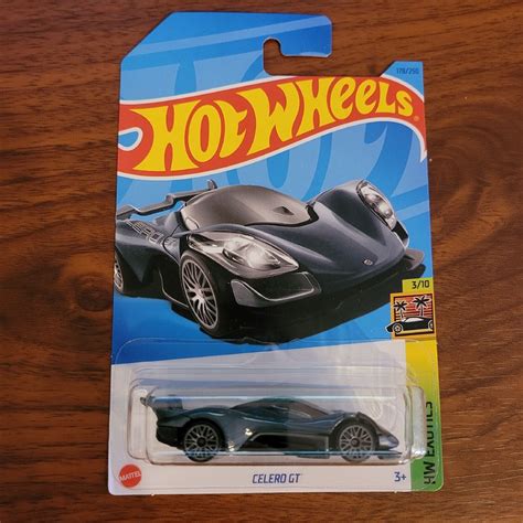 Hot Wheels 2023 H Case Gray Celero GT 3/10 HW Exotics 178/250 #459 | eBay