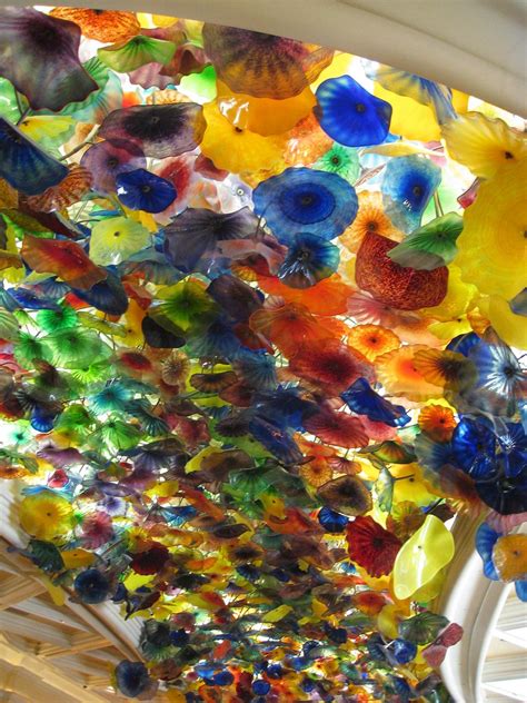 Bellagio's lobby ceiling | The hand-blown glass flowers of t… | Flickr