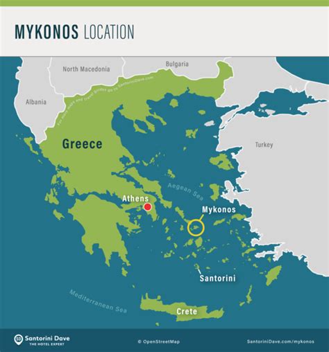 Mykonos Maps - Hotels, Towns, Beaches, Attractions, Bus, Ferry Port