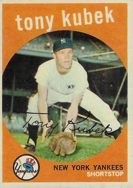 1959 Topps Tony Kubek #505 Baseball Card Value Price Guide