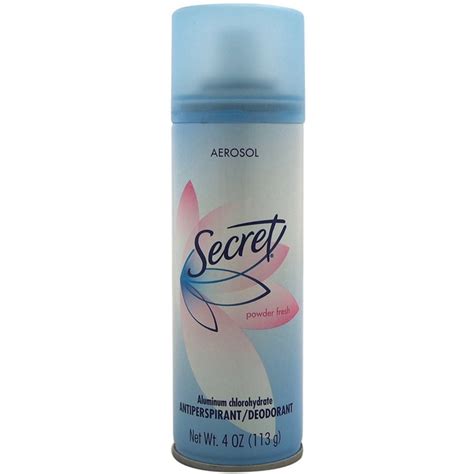 Secret Anti-Perspirant Deodorant Aerosol Spray Powder Fresh 4 oz (Pack ...