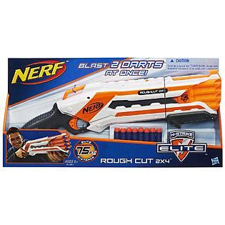 Nerf N-Strike Elite Rough Cut 2X4 Blaster - Toys & Games - Outdoor Play - Blasters & Foam Toys