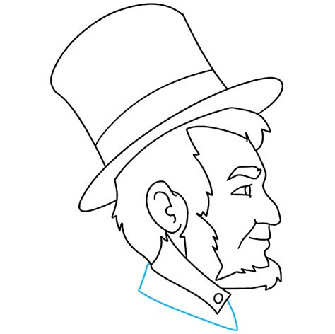 How to Draw Abraham Lincoln - Really Easy Drawing Tutorial