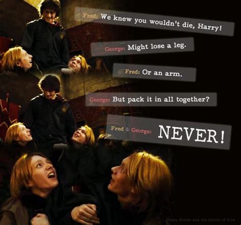 Fred And George Weasley Quotes From The Books