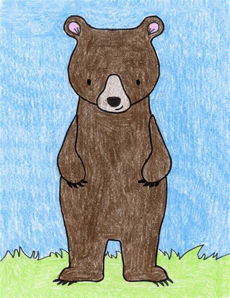 Standing Bear · Art Projects for Kids