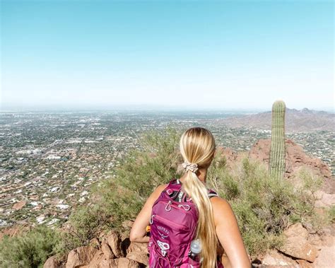 The Best Hike in Phoenix - Camelback Mountain - Red White Adventures