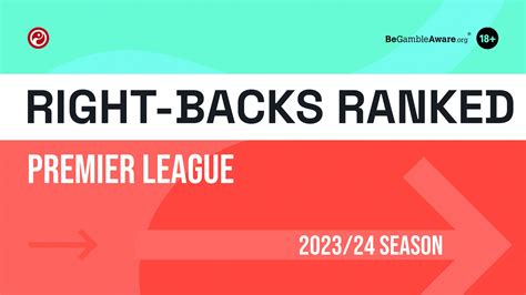 Premier League's best right-backs in 2023/24 ranked | Squawka